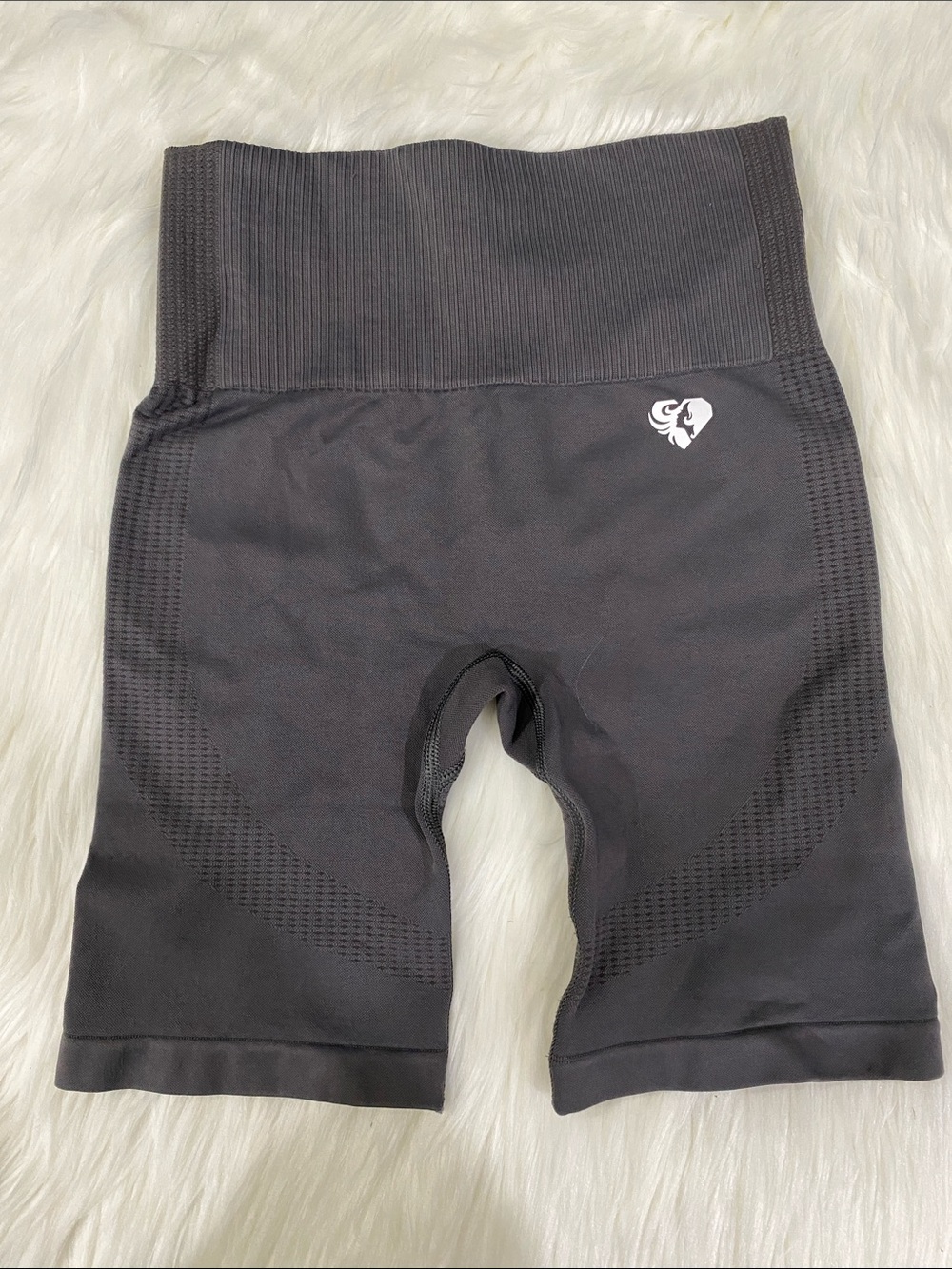 Pre-Loved Women’s Best Seamless High-Waist Dark Grey Shaping Shorts